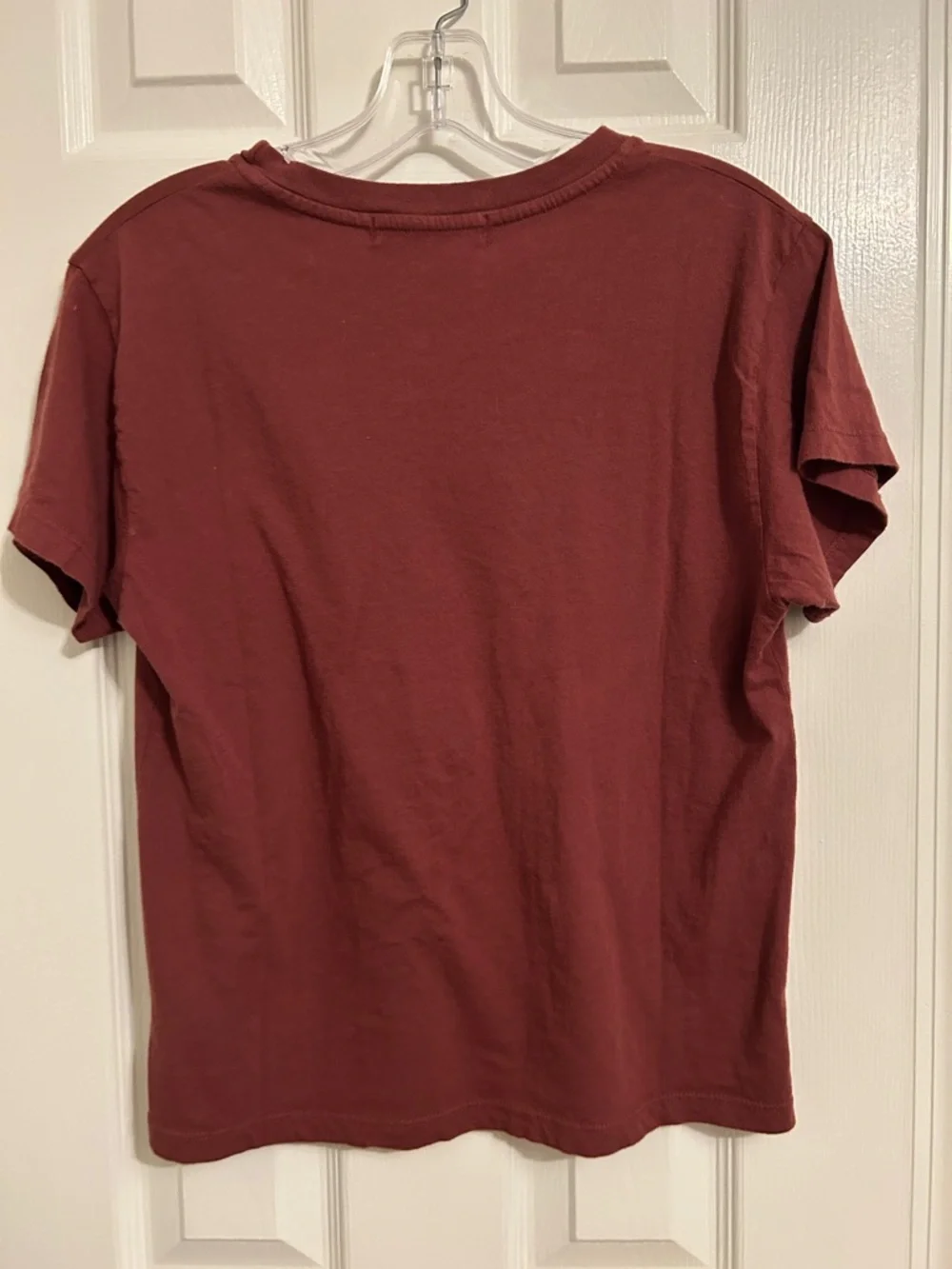 LETLUV Johnny Cash Graphic Tee - Burgundy - Picture 3 of 5